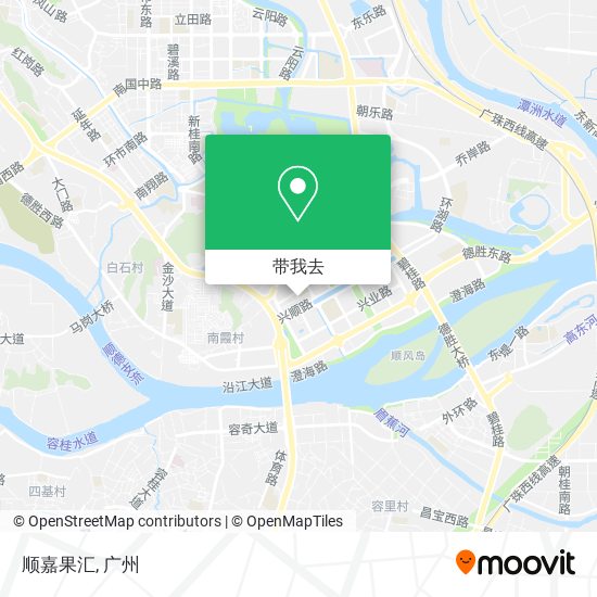 顺嘉果汇地图