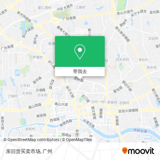 亲旧货买卖市场地图