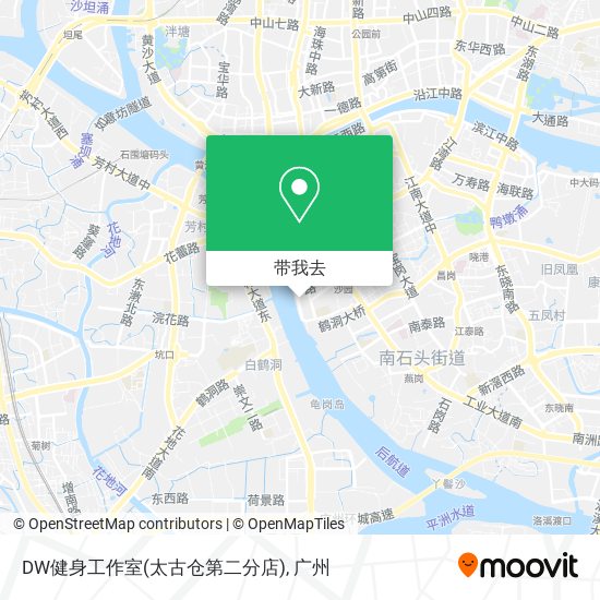 DW健身工作室(太古仓第二分店)地图