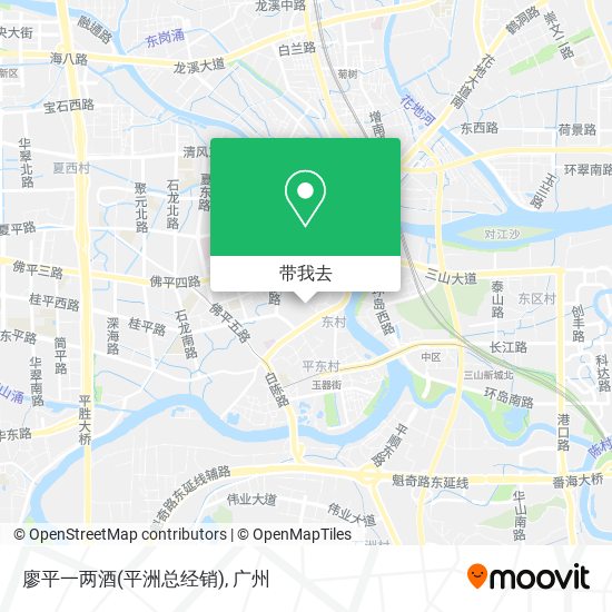 廖平一两酒(平洲总经销)地图