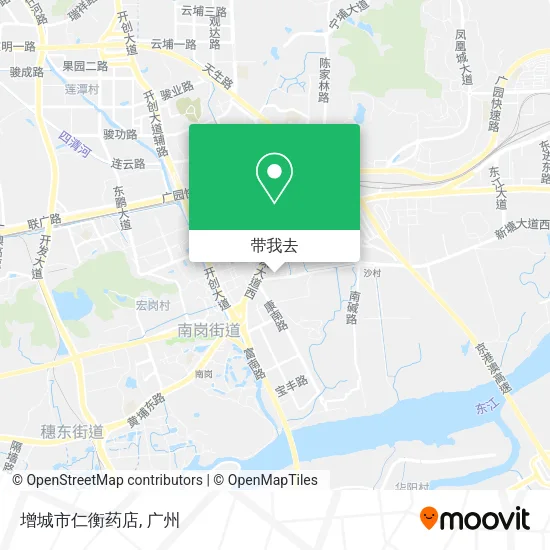 增城市仁衡药店地图