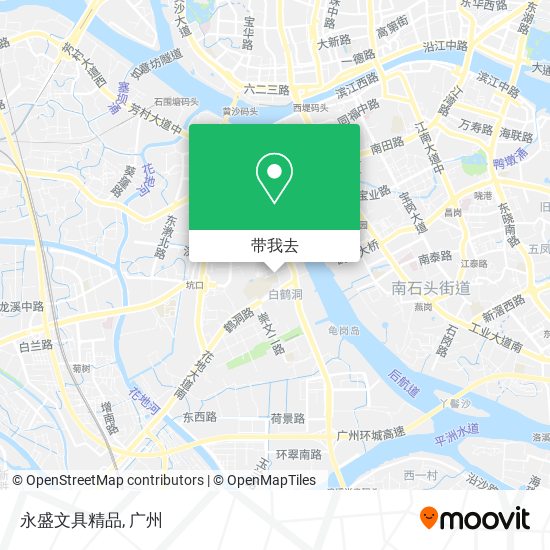 永盛文具精品地图