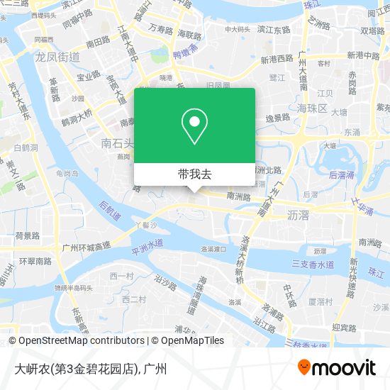 大岍农(第3金碧花园店)地图