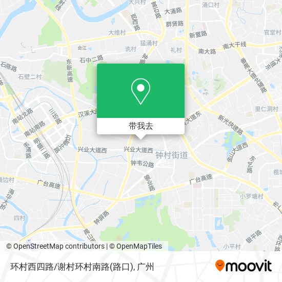环村西四路/谢村环村南路(路口)地图