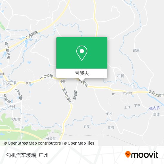 勾机汽车玻璃地图