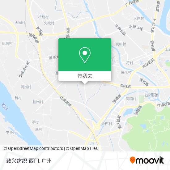 致兴纺织-西门地图