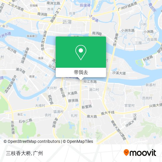 三枝香大桥地图