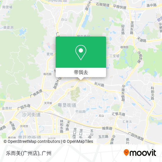 乐而美(广州店)地图