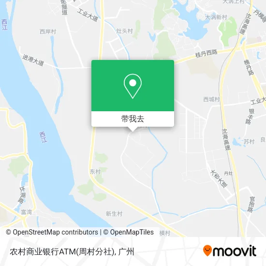 农村商业银行ATM(周村分社)地图