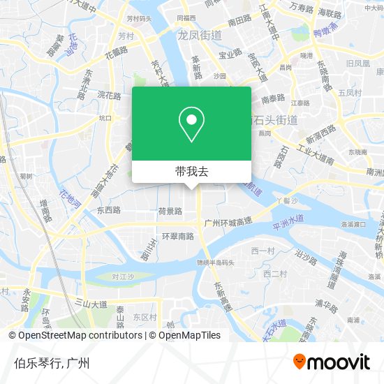 伯乐琴行地图