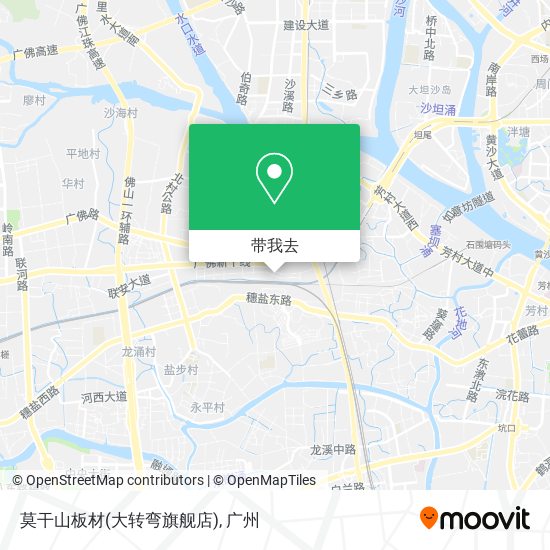 莫干山板材(大转弯旗舰店)地图