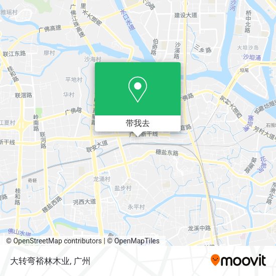 大转弯裕林木业地图