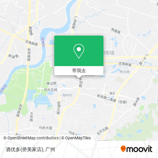 酒优多(侨美家店)地图