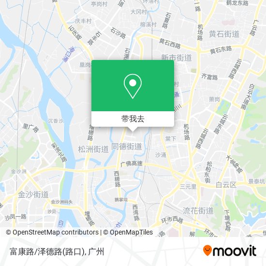 富康路/泽德路(路口)地图