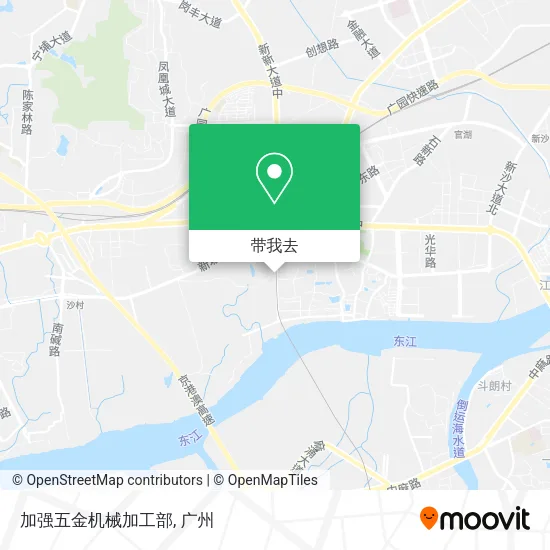 加强五金机械加工部地图