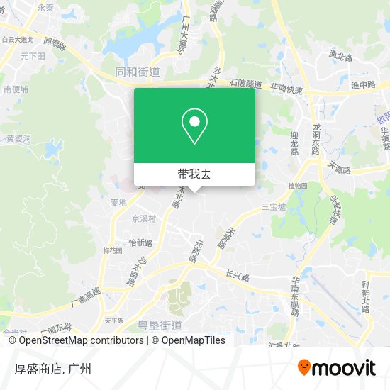 厚盛商店地图