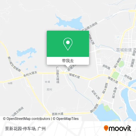 景新花园-停车场地图