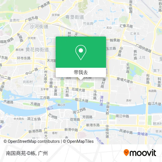 南国商苑-D栋地图