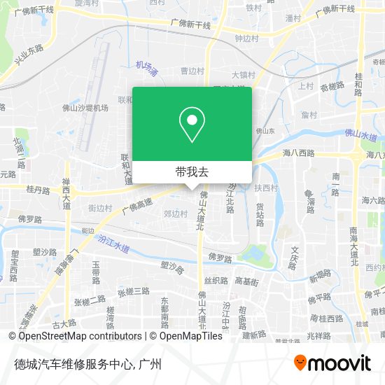 德城汽车维修服务中心地图