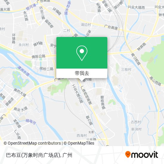 巴布豆(万象时尚广场店)地图
