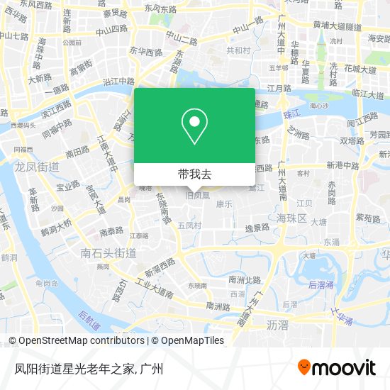 凤阳街道星光老年之家地图