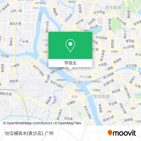 怡宝桶装水(黄沙店)地图