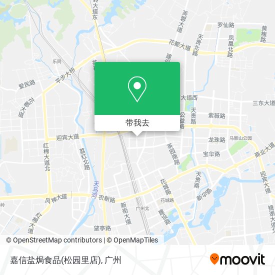 嘉信盐焗食品(松园里店)地图