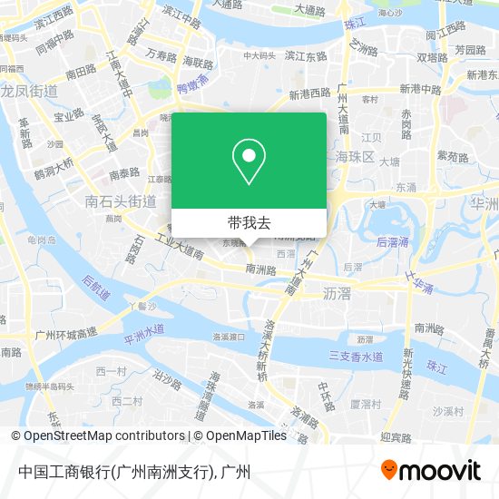 中国工商银行(广州南洲支行)地图