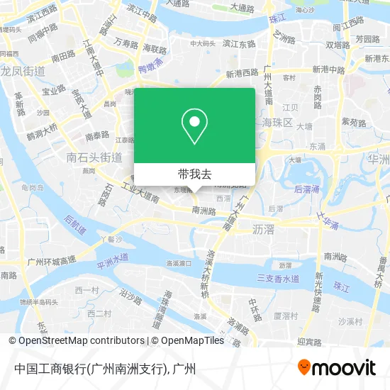 中国工商银行(广州南洲支行)地图