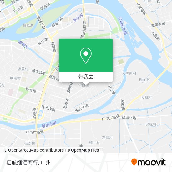 启航烟酒商行地图