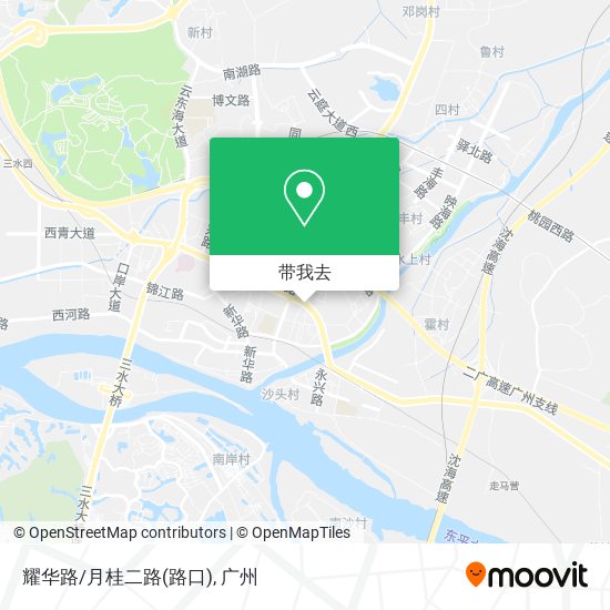 耀华路/月桂二路(路口)地图