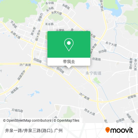 井泉一路/井泉三路(路口)地图