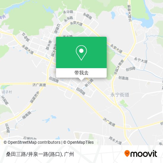 桑田三路/井泉一路(路口)地图