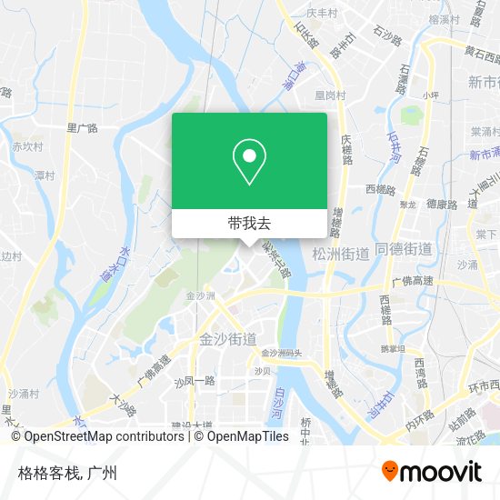 格格客栈地图