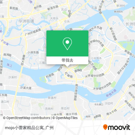 mojo小蕾家精品公寓地图