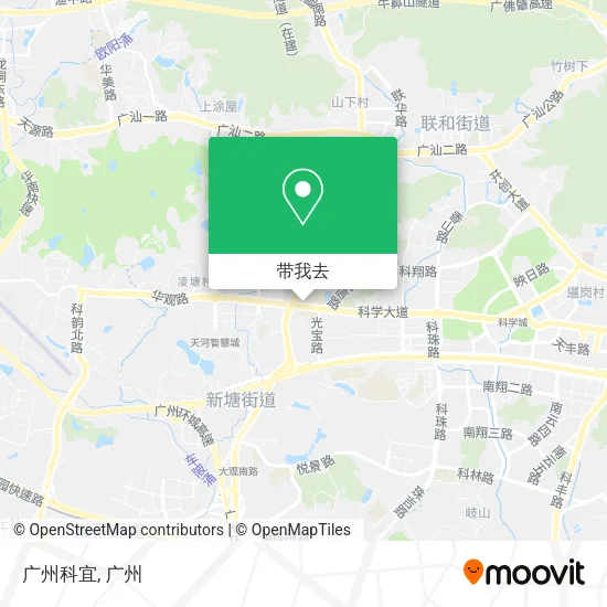 广州科宜地图