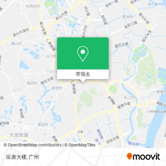 应唐大楼地图