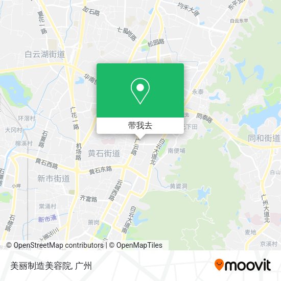 美丽制造美容院地图