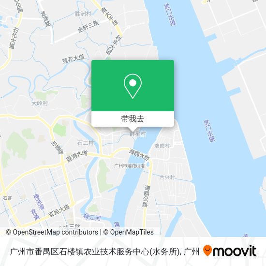 广州市番禺区石楼镇农业技术服务中心(水务所)地图