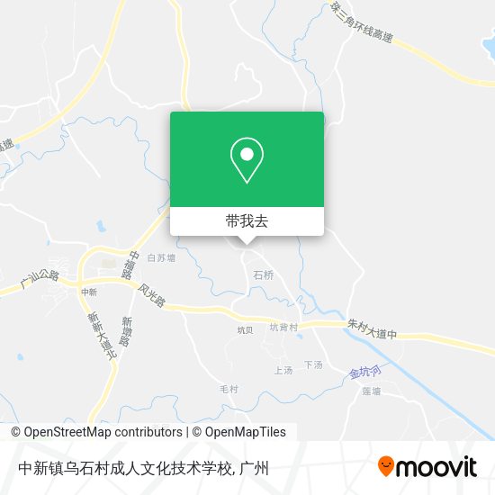 中新镇乌石村成人文化技术学校地图
