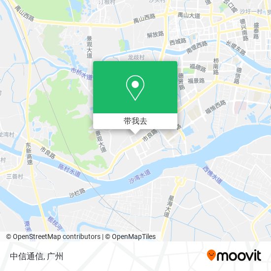中信通信地图