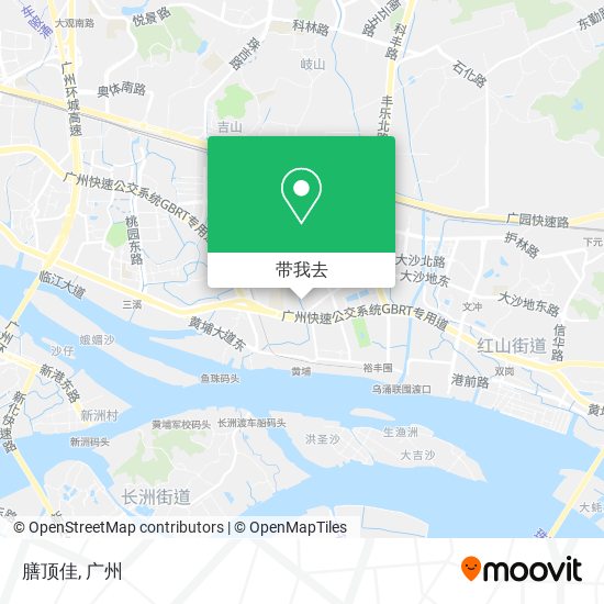 膳顶佳地图