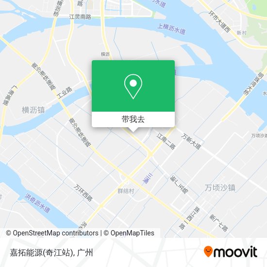 嘉拓能源(奇江站)地图