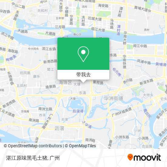 湛江原味黑毛土猪地图
