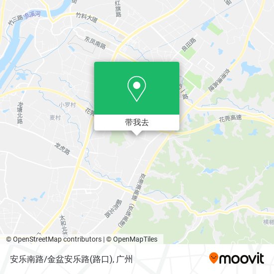 安乐南路/金盆安乐路(路口)地图