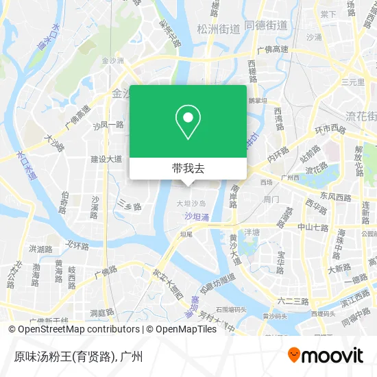 原味汤粉王(育贤路)地图