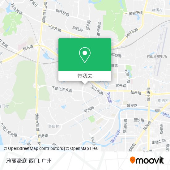 雅丽豪庭-西门地图