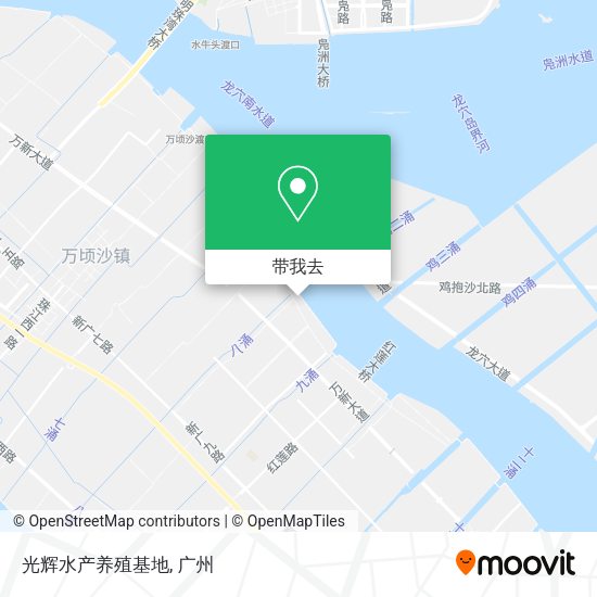 光辉水产养殖基地地图
