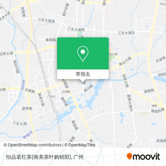 怡品茗红茶(南美茶叶购销部)地图