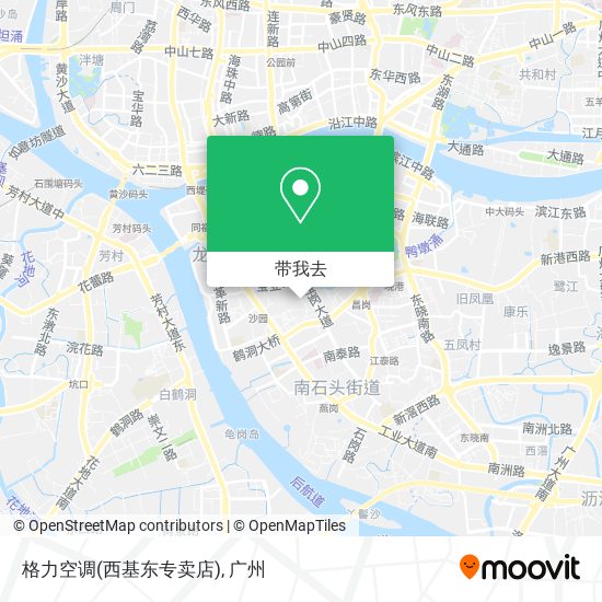 格力空调(西基东专卖店)地图